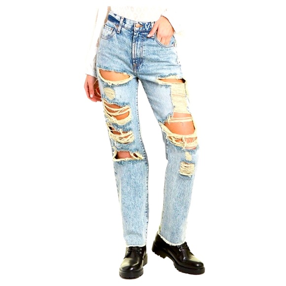 Alice + Olivia Denim - Alice + Olivia Amazing High Rise Boyfriend Jean Size 27 BRAND NEW WITH TAGS